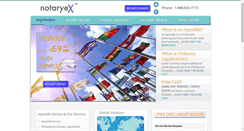 Desktop Screenshot of notaryex.com