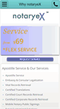 Mobile Screenshot of notaryex.com